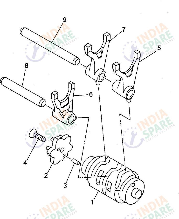 SHIFT CAM FORK